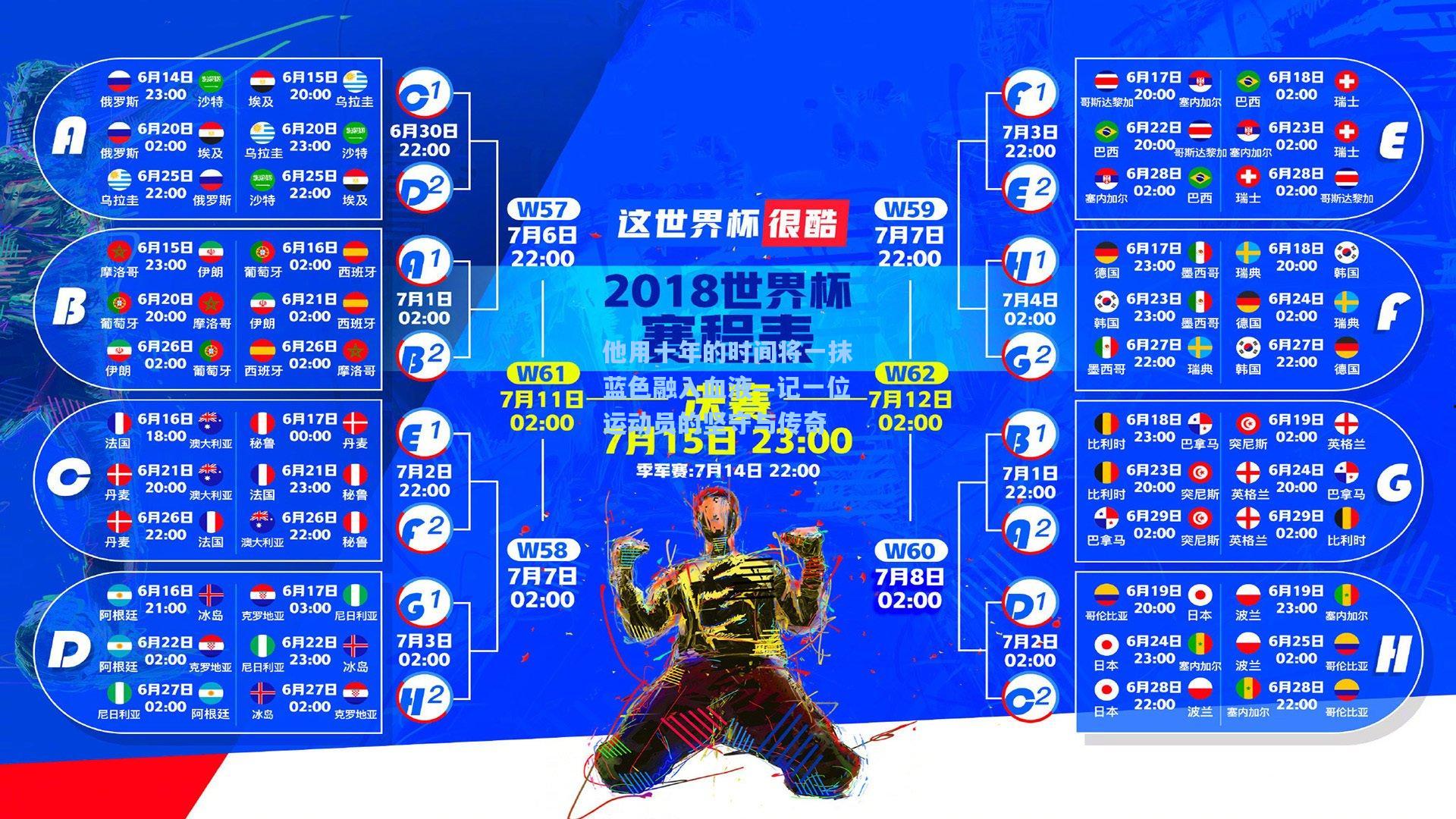 他用十年的时间将一抹蓝色融入血液—记一位运动员的坚守与传奇